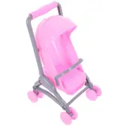 2 Pcs Simulation Cart Toys Child Pushchair & Pram Children's Baby Stroller