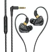 HIFI In Ear Mic with Microphone Headphones Wired Earphone