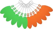 GANAZONO Floating Keychains with Surfboard Design Durable Water Sports Key Rings for Boating Fishing Rafting Canoeing Bright Color Key Chain that Floats Water