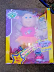 New Cabbage Patch Kids TWINKLE TOES w/Light Up Skechers Shoes, & Braces ~Payton
