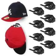 Modern JP Adhesive Hat Hooks for Wall - Minimalist Hat Rack, Dual Hanging Method