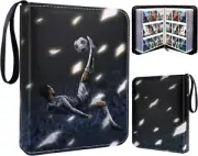 Trading Card Binder with Sleeve Soccer Card Holder, 50 Page 900 Card Pocket Spor