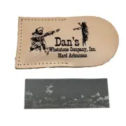 Genuine Arkansas Hard (Fine) Pocket Knife Sharpening Stone Whetstone 3" x 1" ...