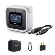 Airplane Bluetooth Transmitter Receiver for Airpods or Headphones, LED Displa...