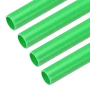 PVC Conduit Pipe Green Straight Tube 16mm Conduit Pack of 4