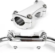GZKJP Motorcycle 1.25'' Diameter Handlebar Riser Clamp for H&Arley Touring Road Glide Road King Softail Fat Boy 1990-2023