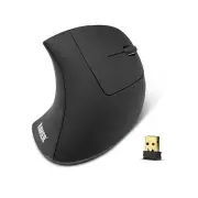 AnkerÂ® 2.4G Wireless Vertical Ergonomic Optical Mouse, 800 / 1200 /1600DPI, ...