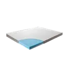 Palermo Double Memory Foam Mattress Topper Cooling Gel Infused CertiPUR Approved