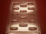JELLY LOGS MOLD- Make Chocolate/Candy/Cake Decorations at Home! Made in USA!