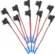 Car Van Power Adapter High -Gauge Wire Inline Fuse Holder Socket Tap Kit