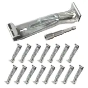5’ (Approx. 12.7 cm) 15-Pack Gutter Hooks, Gutters, Heavy Duty Concealed R