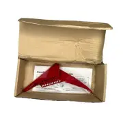 Brady 65669 Ball Valve Lockout Steel, Red – Standard Size NIB Box Poor Condition