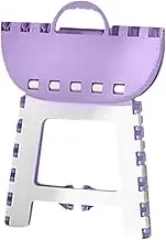 Step Stool Folding - Non-Slip Outdoor Chair | Compact Anti-Slip Folding Stool for Bedside, Camping, Outdoors, Kitchen, Hiking