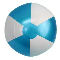在飛比找樂天市場購物網優惠-珠光雙色 海灘球 吹氣海灘球 直徑約27cm/一個入(促40