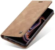 CaseMe Slim Synthetic Leather Wallet Case with Stand for Samsung Galaxy S10 5G