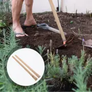 2Pcs Hoe Wooden Hammer Handle Replacement Farm Broom Gardening Hammer