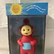 VTG Teletubbies “PO” Red 5.5” Plastic New Vinyl Toy W/Box