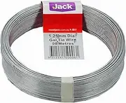 Handy Pak Galvanised Steel Tie Wire, 50 Meter Length x 1.25 mm Diameter