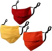 Touchstone Face Masks Reusable Washable Cotton Double Layer Fabric For Men Women.