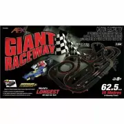 AFX Mega G+ Giant Raceway HO Slot Car Set w/Two Formula Cars (Mega G+) 22020