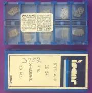 10pc ISCAR GTFG - 4L - P Carbide Grooving Inserts, IC54Machinist