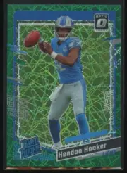 2023 Donruss Optic RC Rated Rookie Green Velocity Lot of 8 Hooker, Bigsby, Downs