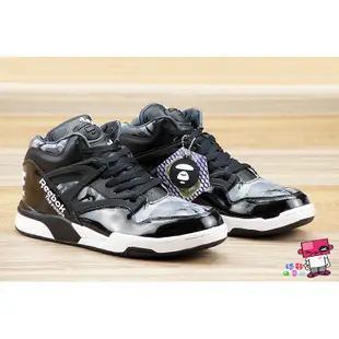 球鞋補習班 REEBOK x AAPE PUMP OMNI LITE 漆皮 猿猴 黑白 迷彩 聯名 M47402