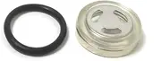 2 Sets Master Cylinder Brake Lever Reservoir Sight Glass Gasket 18mm 12mm Fit For Motorcycle Scooter ATV Dirt Bike Hydraulic clutch(12mm)