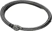 [Gucci] 577283-J8400 0811. 19 Men's Bracelet, ミディアム, Material: Silver, No Gemstone