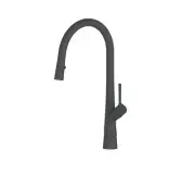 Greens Lustro Pull-Down Sink Mixer(New Handle)-Gunmetal-195025491