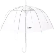 [RTM RANDY & TRAVIS MACHINERY] 5x Clear Transparent Rain Walking Umbrella Parasol PVC Dome Wedding Party Favour