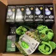 Miracle LED 150W Flood Hydroponics Full Spectrum Grow Light 16 Bulb Kit, 2 Timer