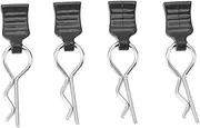 [EVTSCAN] RC Body Clips, 10 Pack, Impact Resistant, Easy Installation, Compatible with WLtoys 124008 124010, Sturdy Shell Attachment Clips for Off Road Cars