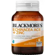 Blackmores Echinacea Ace + Zinc Vitamin c Immune Support Tablets 60 Pack