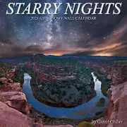 Starry Nights 2025 Astronomy Wall Calendar (12"x12")