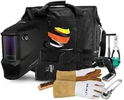 For UNIMIG Black Welding Helmet Apprentice Kit + Gloves + Mask + Bag U21015 AK11017 (With Mask)
