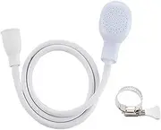 [Juliyeh] 2 x Pet Shower Head Single Faucet Handheld Shower Head for Bathtub Faucet Bathtub Sink Dog Shower Head Spray Hose Connector