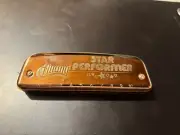 HARMONICA Huang STAR PERFORMER HARP KEY OF B FLAT Bb NEW UNUSED HOHNER