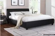 Shangri-La Bed Frame - Vernazza Collection (Black)