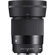 Sigma 30mm f/1.4 DC DN Contemporary Lens for Fuji X-Mount