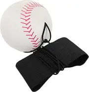 Abaodam Bouncing Ball with Wrist Strap Baseball Return Trainer for Hand Eye Coordination and Wrist Strength Rebound Ball for Fitness and Training Activities for Adults