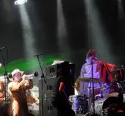 Musicians Thomas Turner Aaron Behrens of Ghostland Observatory per- Old Photo 4