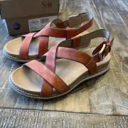 Sofft Fairbrook Sunset Orange 6.5 M (B) Womens Sandals