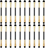 minkissy Double Sided Makeup Brush Double-end Eyeshadow Brushes Cosmetic Tool 20pcs Eye Shadow Brush Women Makeup Brush Eye Makeup Brush Dual-end Eye Shadow Brush Tools