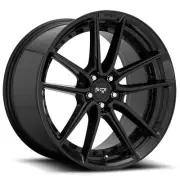 4-Niche M223 DFS 17x8 5x4.5" +40mm Gloss Black Wheels Rims 17" Inch
