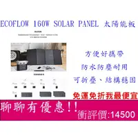 在飛比找蝦皮購物優惠-<現貨我最便宜>ECOFLOW 160W SOLAR PAN