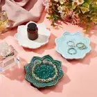 Nordic Style Jewelry Storage Tray Irregular Trinkets Dish Living Room
