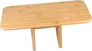 Versatile Yoga Bench Bamboo Meditation Stool Compact Portable Comfortable for Home Office Use