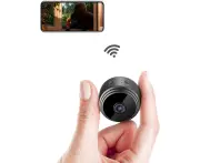 Mini Camera 1080P Hidden Camera - Portable Small Hd Nanny Cam With Night Vision And Motion Detection