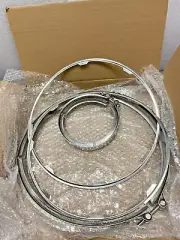 VOLVO DPF CLAMP KIT WITH GASKET 22778070 22778066 21570880 MADE IN EUROPE